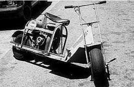 Old Cushman Scooter